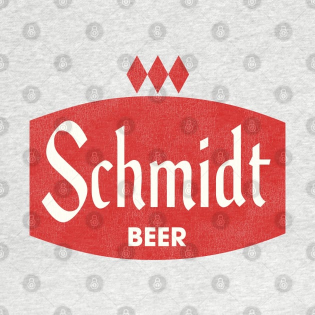 Schmidt Beer Retro Defunct Brewing by darklordpug